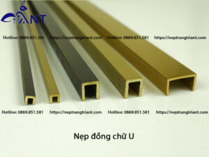 Nẹp đồng chữ U