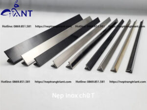nẹp inox chữ T