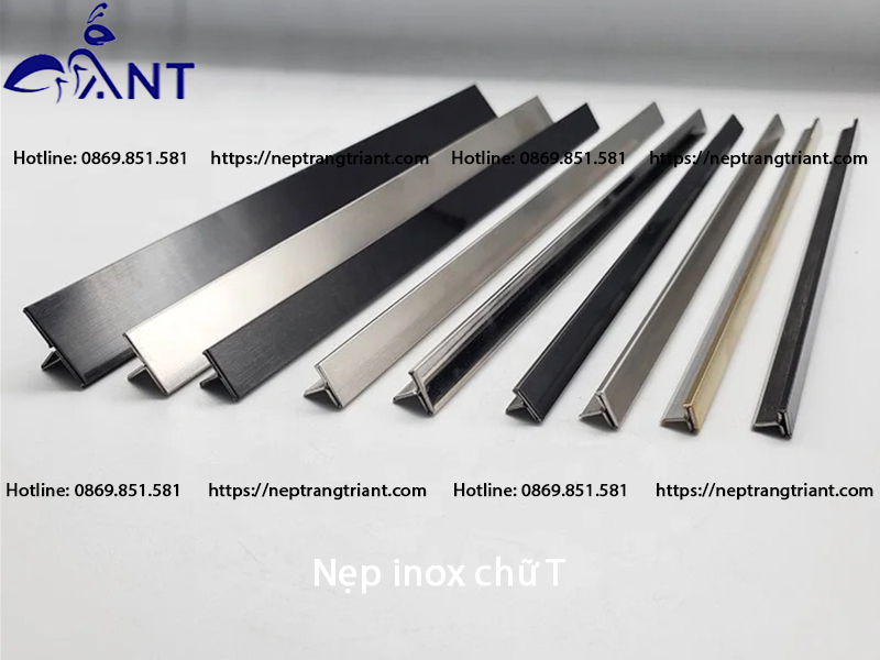 nẹp inox chữ T
