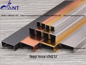 Nẹp inox chữ U