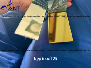 nẹp inox t25 mm