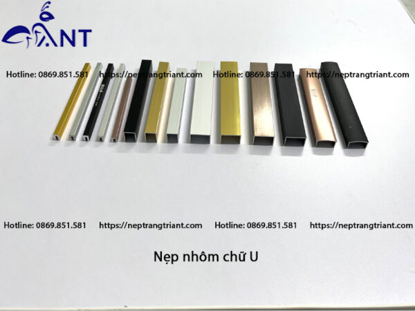 Nẹp nhôm chữ U