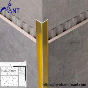 Nẹp inox ốp góc gạch men