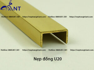 Nẹp đồng U20