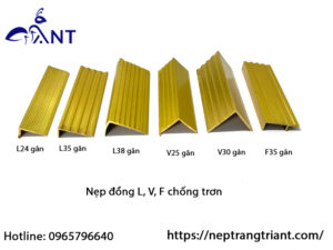 Nẹp đồng chống trơn