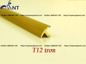 Nẹp đồng T12 trơn