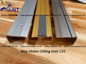 Nẹp nhôm chống trơn L55