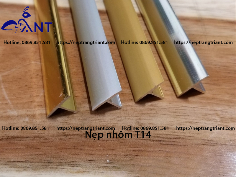 Nẹp nhôm T14