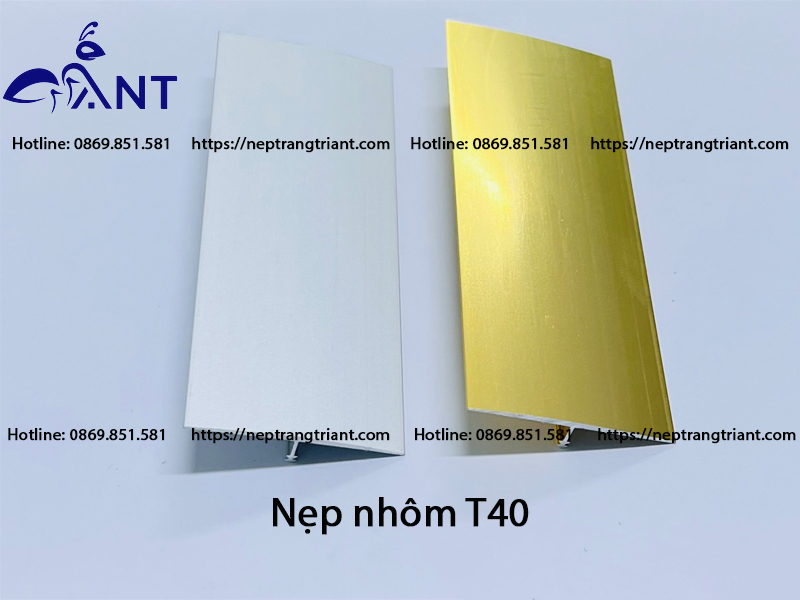 Nẹp nhôm T40