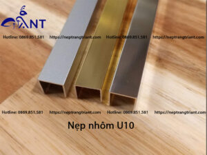 Nẹp nhôm U10