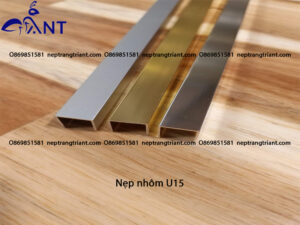 Nẹp nhôm U15