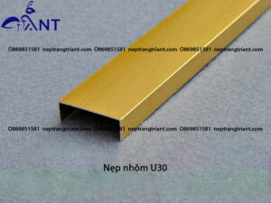 Nẹp nhôm U30