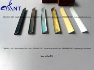 Nẹp nhôm T12 mm