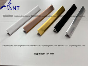 Nẹp nhôm T14 mm