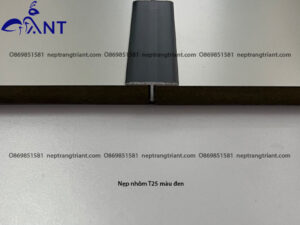 Nẹp nhôm T25 màu đen