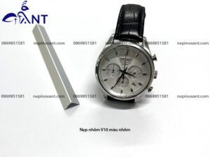 Nẹp nhôm V10 màu nhôm