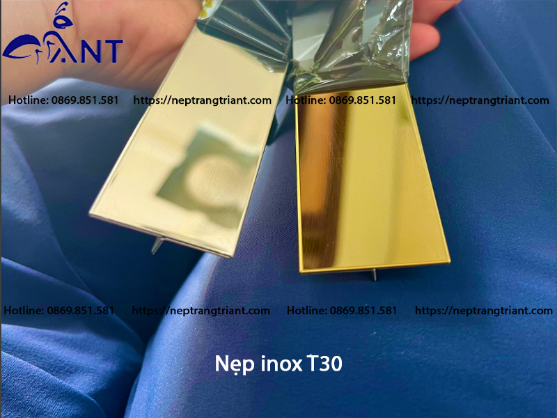 nẹp inox T30