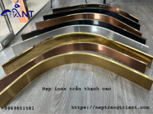 Nẹp inox trần thạch cao