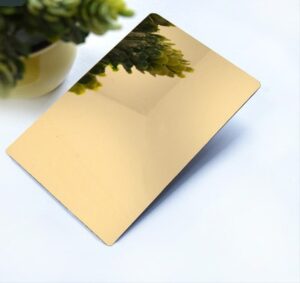 inox màu vàng gương