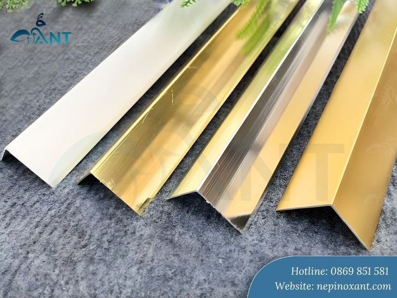 Thông số kỹ thuật chi tiết nẹp nhôm V30 mm