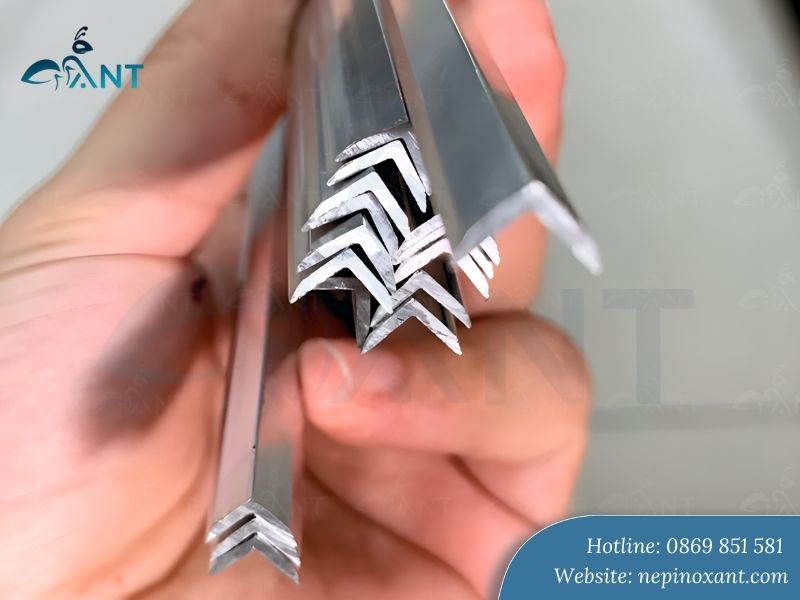 Thông số kỹ thuật chi tiết của nẹp nhôm V6 mm