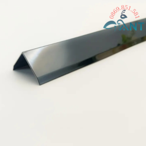 Nẹp V inox đen gương