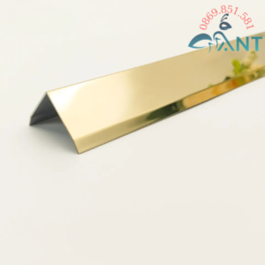 Nẹp V inox vàng gương