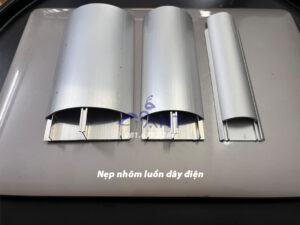 Nẹp nhôm luồn dây điện 1
