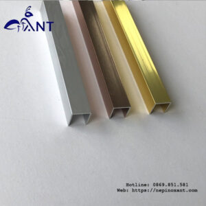Nẹp nhôm U10mm