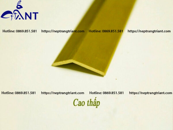 Nẹp đồng cao thấp