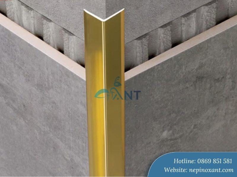 Những ưu điểm nổi bật của nẹp góc tường inox