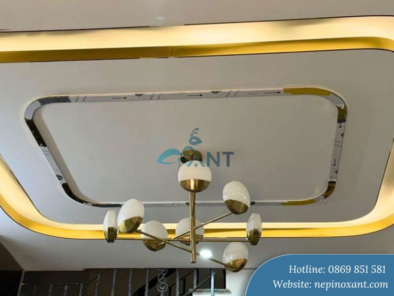 Ứng dụng của nẹp inox uốn cong trong không gian nội thất