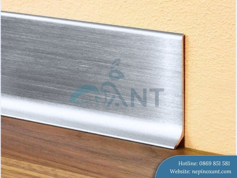 Nẹp giúp tăng tính thẩm mỹ hơn cho công trình