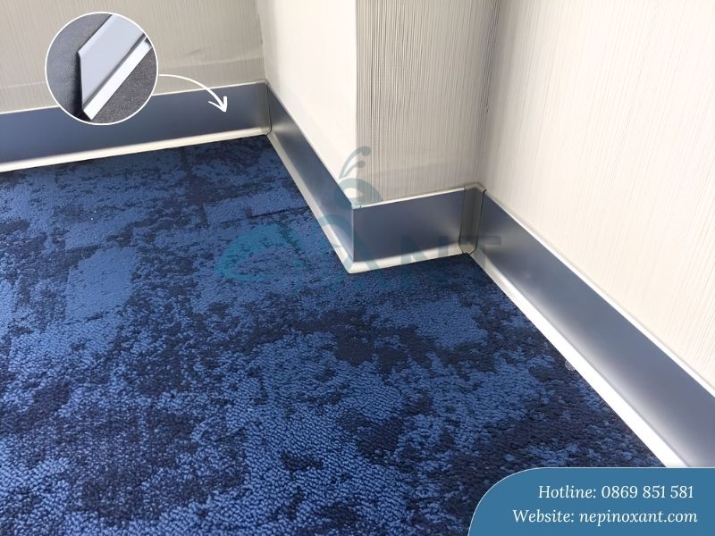 Chọn nẹp inox theo phong cách thiết kế trong công trình