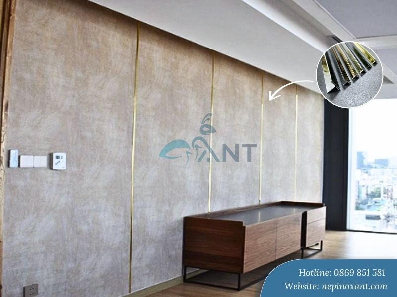 Ứng dụng của nẹp inox cho gạch