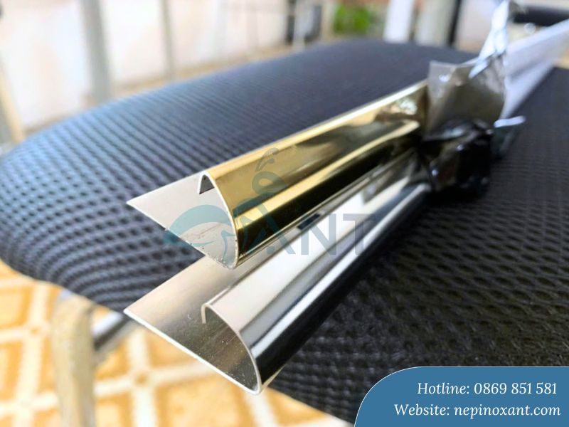 Nẹp inox bo tròn ANT