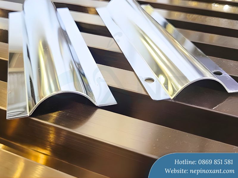 Vì sao chọn nẹp Inox thay vì những lựa chọn khác?
