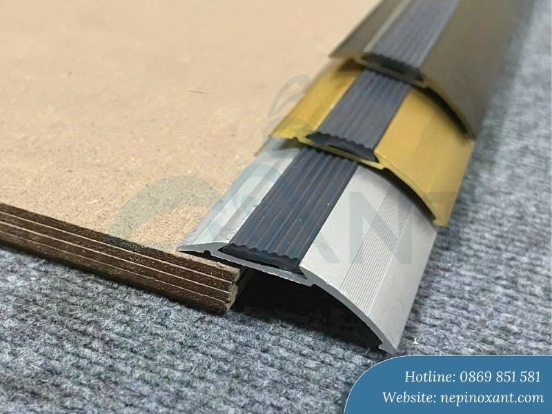 Nẹp nhôm anode đa màu sắc