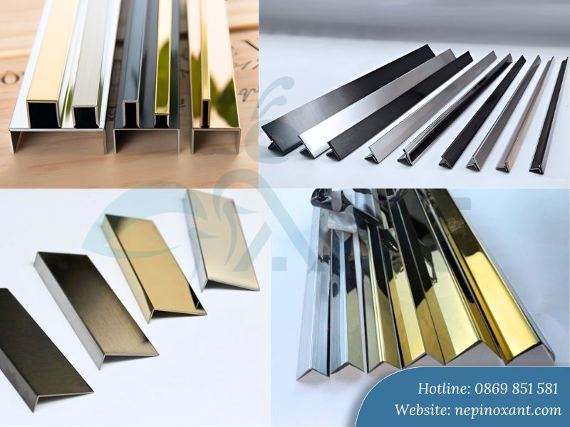 Các loại nẹp sàn inox phổ biến và thông số kỹ thuật cần biết