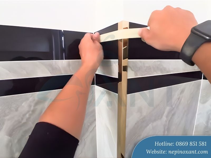Kỹ thuật thi công v inox ốp góc ảnh hưởng trực tiếp đến thẩm mỹ