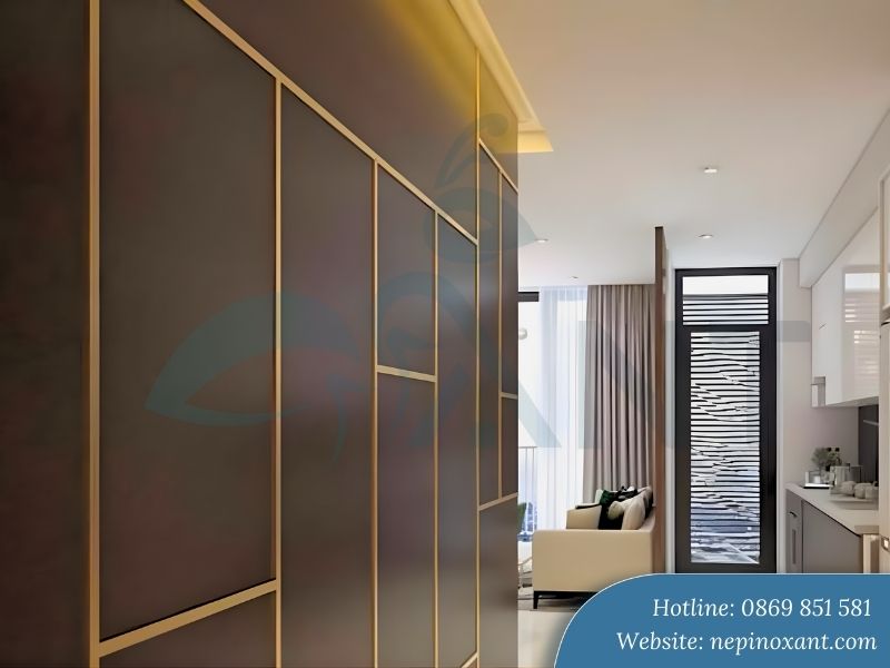 nẹp chỉ nhôm trang trí