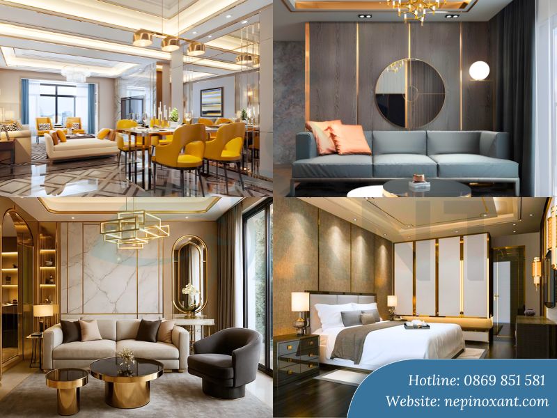 Ứng dụng phổ biến của nẹp gương inox