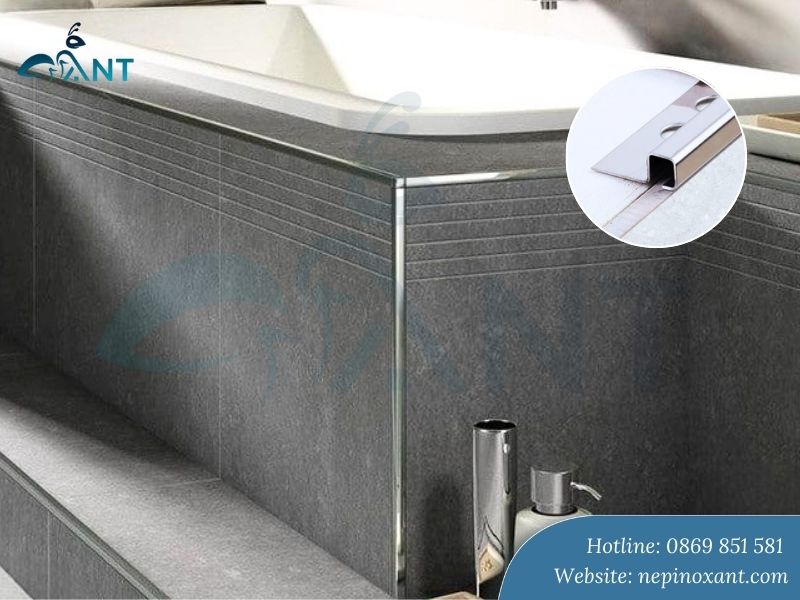 Nẹp góc dạng vuông