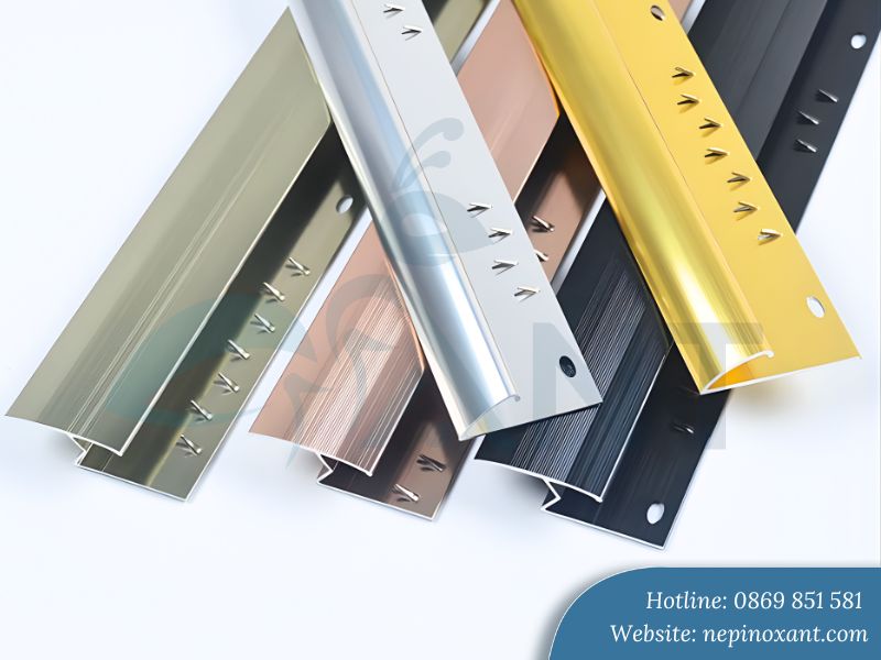 Bảng báo giá nẹp nhôm kết thúc thảm mới nhất