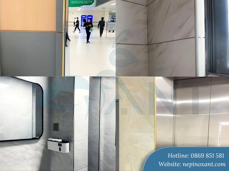 Ưu tiên hợp kim nhôm 6063 với độ cứng cao, không bị cong vênh