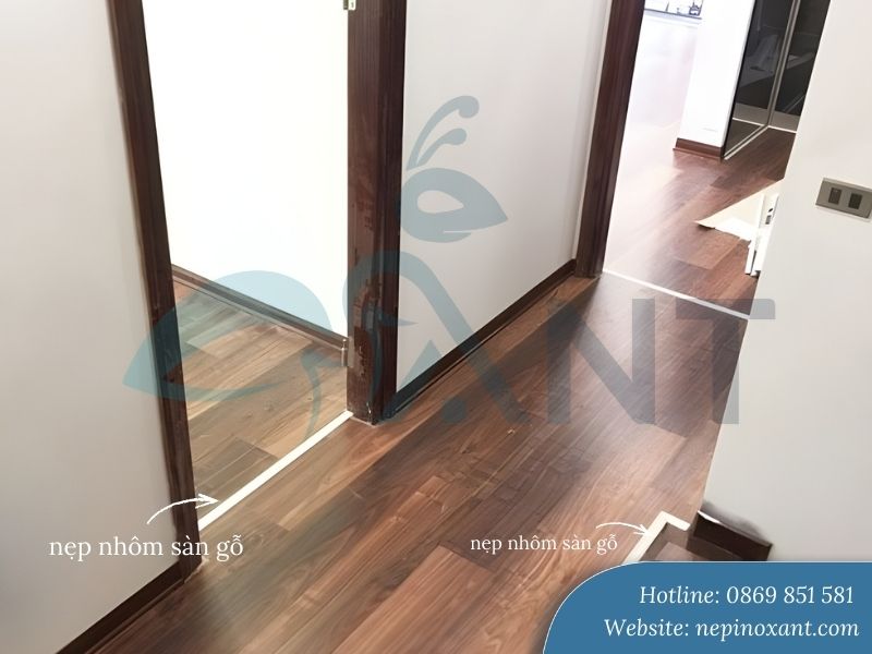 Lợi ích thực tế khi sử dụng nẹp nhôm cho sàn gỗ
