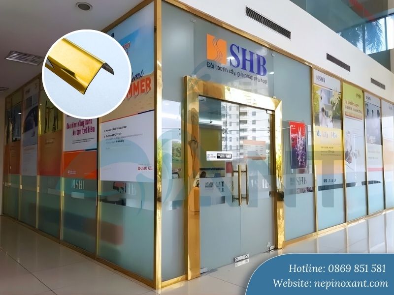 Ứng dụng thực tế của Nẹp V Inox Vàng trong nội thất
