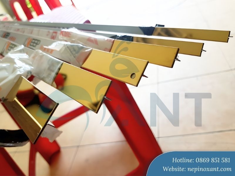 Phân loại kích thước nẹp T phổ biến hiện nay