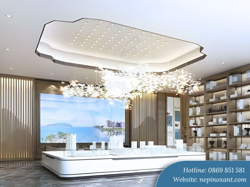 Ứng dụng thực tế của nẹp cong trân thạch cao trong các công trình