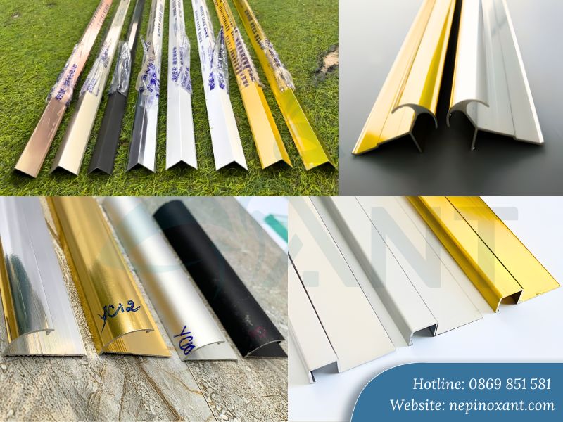 Phân Loại Nẹp Góc Ngoài Phổ Biến